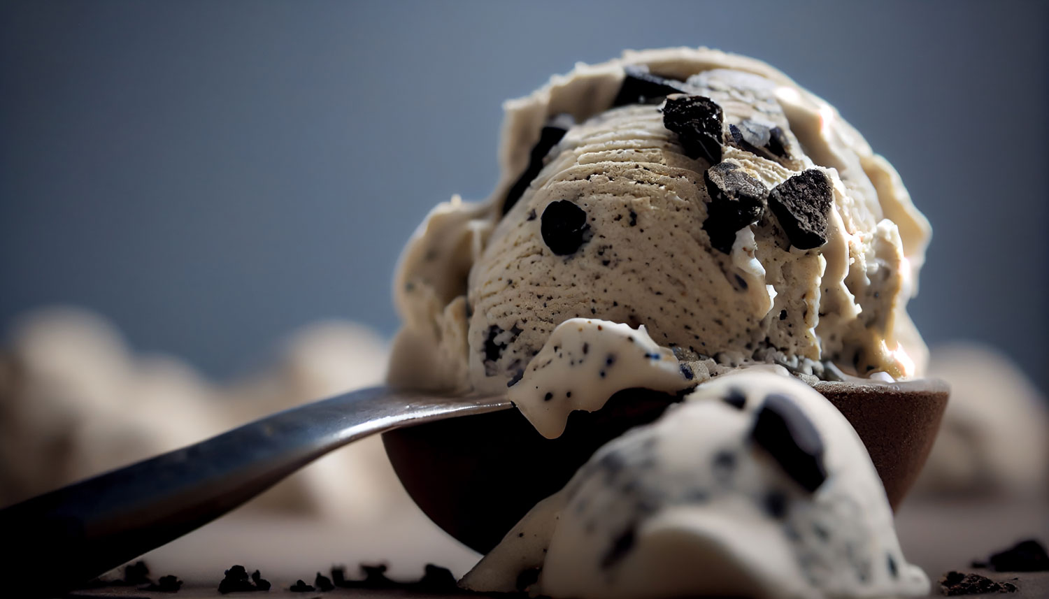 chocolate chip ice cream