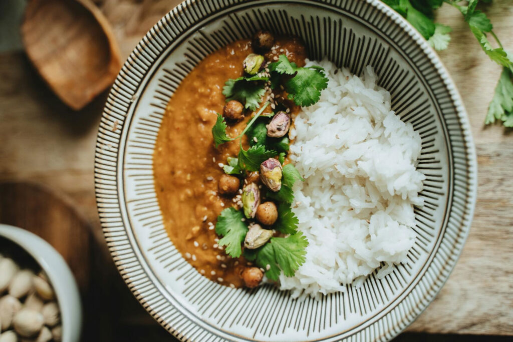 vegetable chickpeas curry