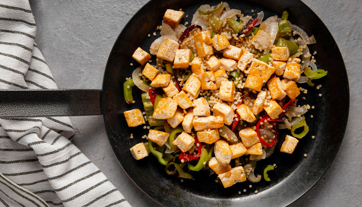 delicious tofu stir fry