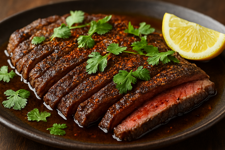 Delicious skirt beef